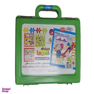 بازی آموزشی گلدونه مدل پازل پله ای فصل ها کد 01