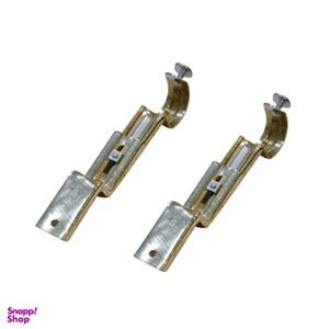 پایه نگهدارنده میله پرده مدل سقفی S2 بسته 2 عددی