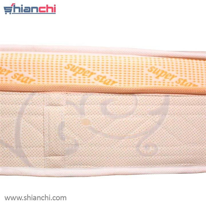 تشک دو نفره  خوشخواب کرم مدل سوپر استار - سایز 160*200 