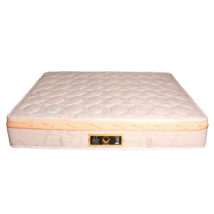 تشک دو نفره  خوشخواب کرم مدل سوپر استار - سایز 160*200 