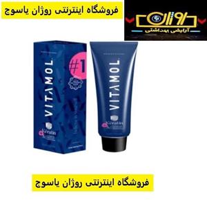 رنگ مو ویتامول سری natural شماره 8 حجم 120 میلی لیتر رنگ بلوند روشن