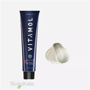 رنگ مو ویتامول سری Smoky شماره 10.1 حجم 120 میلی لیتر رنگ بلوند دودی خیلی خیلی روشن