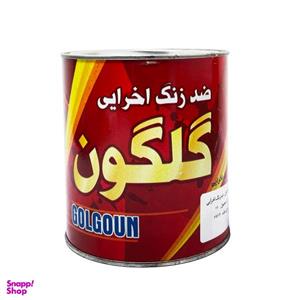 رنگ ضد زنگ اخرایی گلگون کد 120 حجم 1 لیتر
