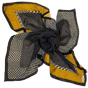 روسری زنانه لئونارد مدل ابریشم مجلسی کد 0381