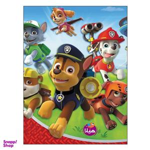 دفتر نقاشی 40 برگ هیلا طرح سگهای نگهبان