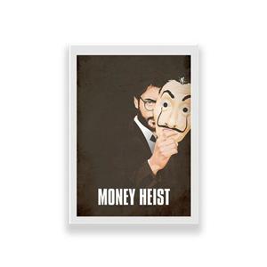 تابلو طرح سریال money heist مدل 2