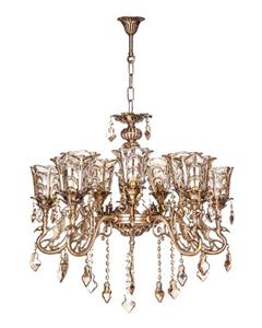 لوستر چشمه نور 10 شعله کد C2734 Cheshmeh Noor Ten Flames C2734 Chandelier