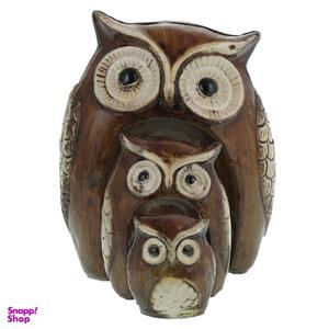 مجسمه مدل PE-NZ242 طرح جغد مجموعه سه عددی