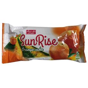 کیک با طعم پرتقال سان رایس شیرین عسل - 50 گرم بسته 36 عددی