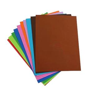 فوم مدل رنگی ساده a4  بسته 10 عددی