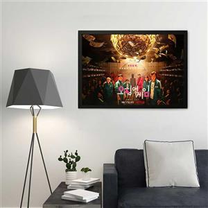 تابلو مدل سریال squid game جایزه بزرگ کد 2