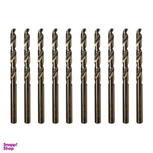 مجموعه 10 عددی مته کبالت اکو مدل Gh-2.5 سایز 2.5 میلی متر