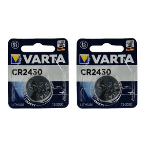 باتری سکه ای وارتا مدل CR-2430 بسته دو عددی