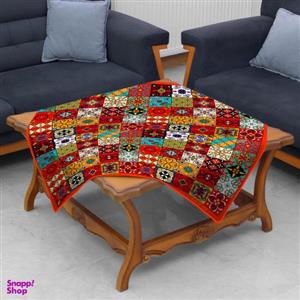 رومیزی طرح چهارخونه کد 983