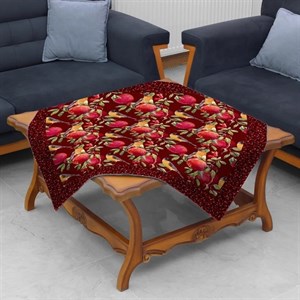 رومیزی طرح انار شب یلدا کد 956