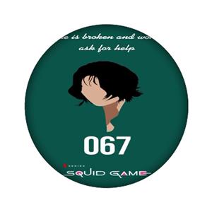 زیر لیوانی مدل Squid Game کد 2236