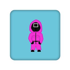 زیر لیوانی مدل Squid Game کد 2214