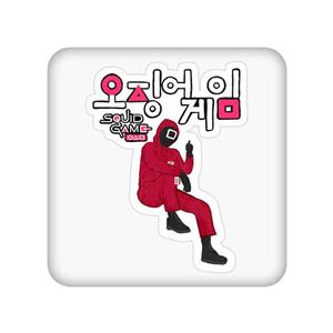 زیر لیوانی مدل Squid Game کد 2271