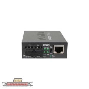 مبدل رسانه پلنت مدل GT-802 Planet GT-802 10/100/1000Base-T to 1000Base-SX/LX Gigabit Media Converter