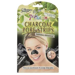 ماسک پاک کننده بینی مونته ژنه سری 7th Heaven مدل Charcoal - سه ورق Montage Geunesse 7th Heaven Charcoal Pore Strips - 3 Sheet