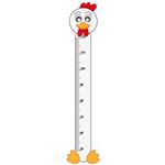 استیکر اندازه گیری کودک باروچین مدل مرغ کد 354