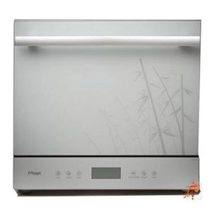 Magic 2195GB Dishwasher نقره ای ماشین ظرفشویی مجیک مدل 2195GB