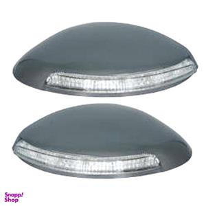 فلاپ آینه چراغ دار خودرو مدل B-R مناسب برای پژو 206 بسته 2 عددی