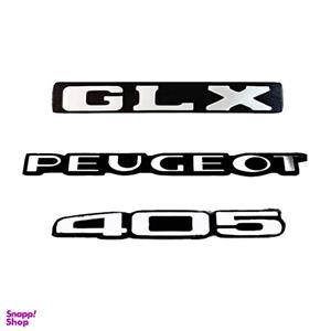 آرم صندوق عقب چیکال مدل CH 0754 مناسب برای پژو 405 GLX بسته 3 عددی