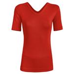 تی شرت زنانه ساروک مدل HYB رنگ قرمز