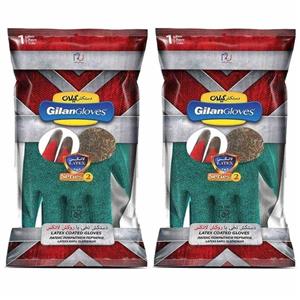 دستکش ایمنی دستکش گیلان مدل s.2 مجموعه 4 عددی
