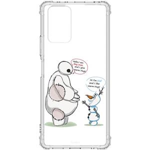 کاور طرح Olaf and Baymax مناسب برای گوشی موبایل شیائومی Redmi Note 10 / 10S 