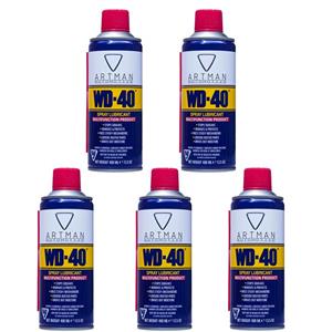 اسپری روان کننده آرتمن مدل wd-40 حجم 400 میلی لیتر بسته 5 عددی