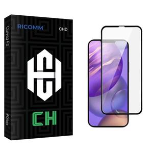 محافظ صفحه نمایش ریکام مدل CH glass مناسب برای گوشی موبایل اپل iPhone 12 promax Ricomm CH glass Screen Protector For Apple iphone 12 pro max