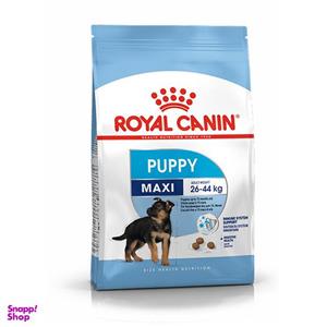 غذا خشک سگ رویال کنین مدل maxi pupy وزن 15 کیلوگرم