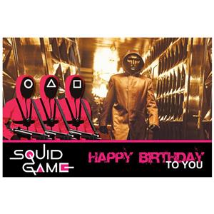 بنر تم تولد مدل Squid Game کد 1098