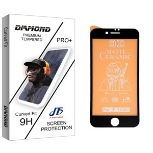 JF Diamond glass Screen Protector For Apple آیفون 7 و 8