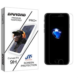 JF Diamond glass Screen Protector For Apple 7 پلاس و 8 پلاس