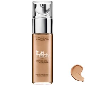 کرم پودر سری True Match شماره 6N حجم 30 میلی لیتر لورآل  LOreal True Match Foundation 6N 30ml