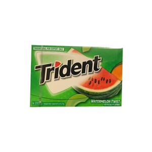 آدامس تریدنت با طعم هندوانه Trident تعداد 18 عددی