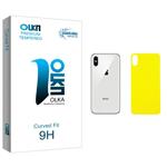 Cooling Olka glass Back Protector For Apple اپل iPhone X