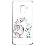 کاور طرح Olaf  Baymax مناسب برای گوشی موبایل سامسونگ Galaxy A8 2018