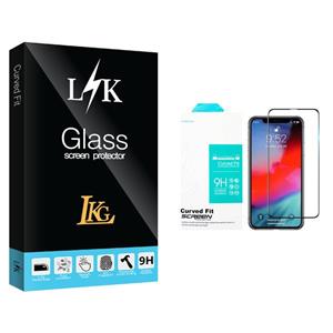 محافظ صفحه نمایش سرامیکی مات ال کا جی مدل LK Glass مناسب برای گوشی موبایل اپل Iphone X/ Xs / 11pro LKG LK Glass Ceramics Screen Protector For Apple Iphone X/ Xs / 11pro