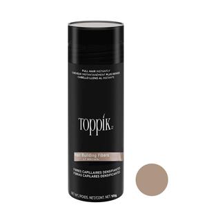 پودر پرپشت کننده مو تاپیک هیر فیلر کد 06 وزن 50 گرم رنگ قهوه ای روشن