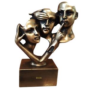 مجسمه لیلپار طر سه رخ مدل DKH-7221 B