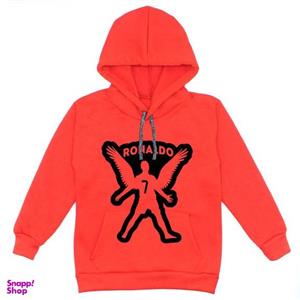 هودی پسرانه مدل وکتور رونالدو A53 رنگ قرمز