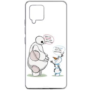 کاور طرح Olaf  Baymax مناسب برای گوشی موبایل سامسونگ Galaxy A12 