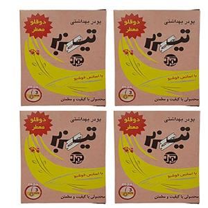 پودر موبر تیزبر مدل F07 وزن 160 گرم مجموعه 4 عددی