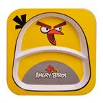 بشقاب کودک مهروز مدل ANGRY BIRDS کد 5080