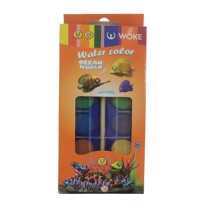 آبرنگ 12 رنگ ووک کد WO1215
