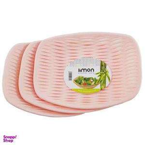 سبد نان و سبزی لیمون کد 100313 بسته 3 عددی